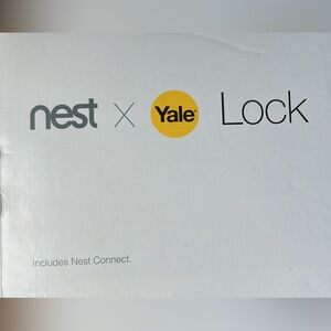 nest x Yale entry smart door lock
